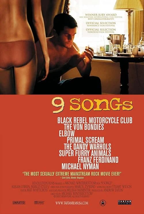 9 Songs film posteri