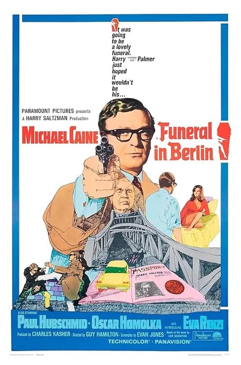 Funeral in Berlin film posteri