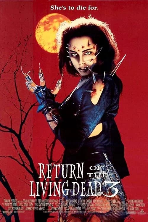 Return of the Living Dead III film posteri